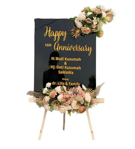 Papan Bunga Akrilik Orimalang