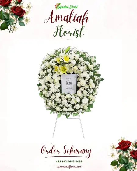 Krans Bunga Duka Orimalang